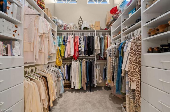 Large Walk in ClosetMaster Bedroom