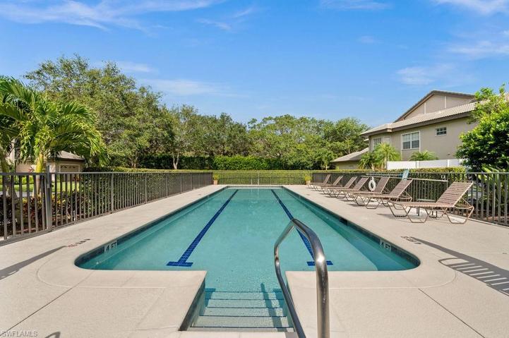 Lap pool steps from your front door