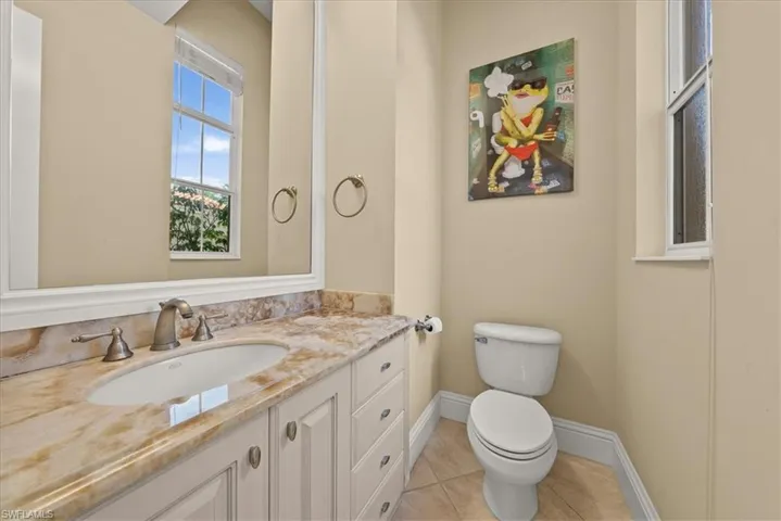 Powder Room for the Convenience of All Guests