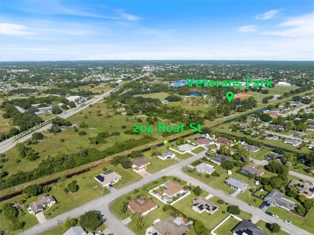 Very close proximity to Veterans Park