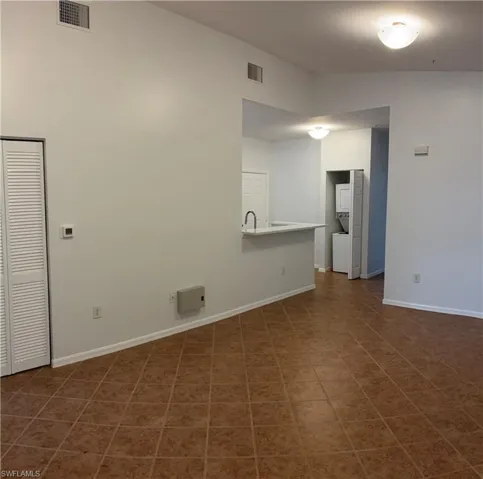 looking towards kitchen and laundry