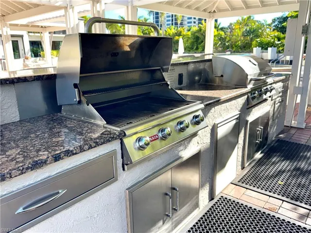 Community Poolside Grills