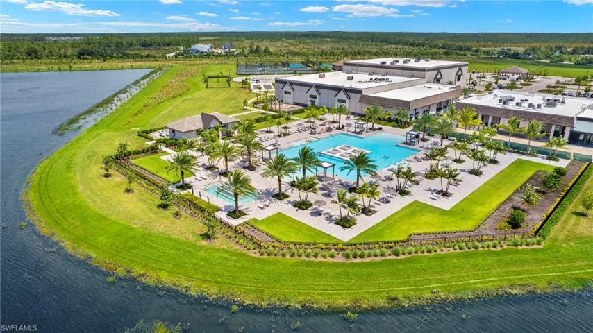 Aerial view of Amenities