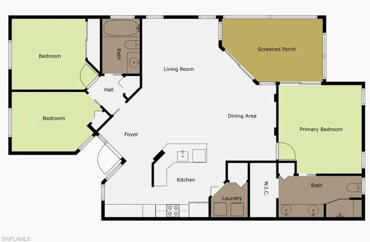 View of home floor plan