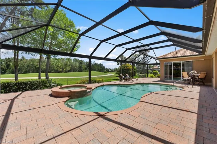 large pool deck