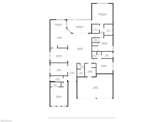 View of room layout