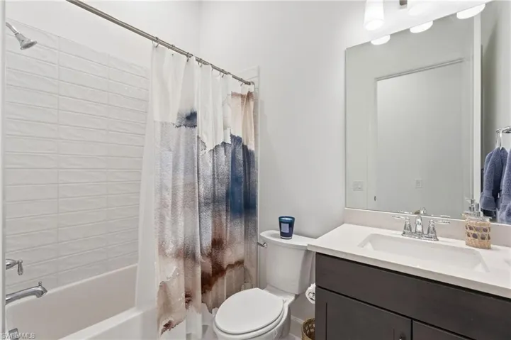 Bath 3- Wall and Floor Tile- Quartz Countertops