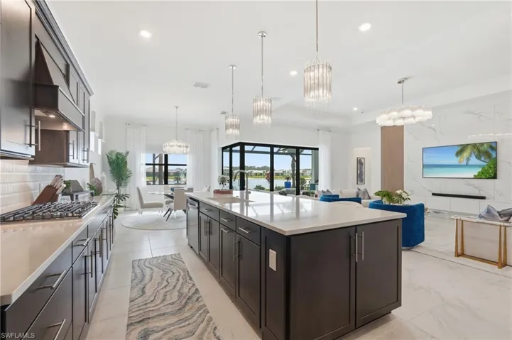 Complete with Gas Cooktop and Views into every space