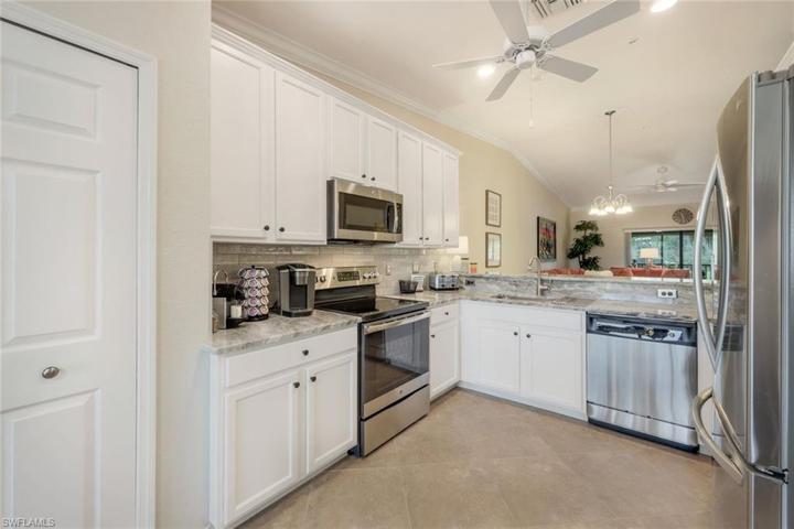 Kitchen Open to Living Area