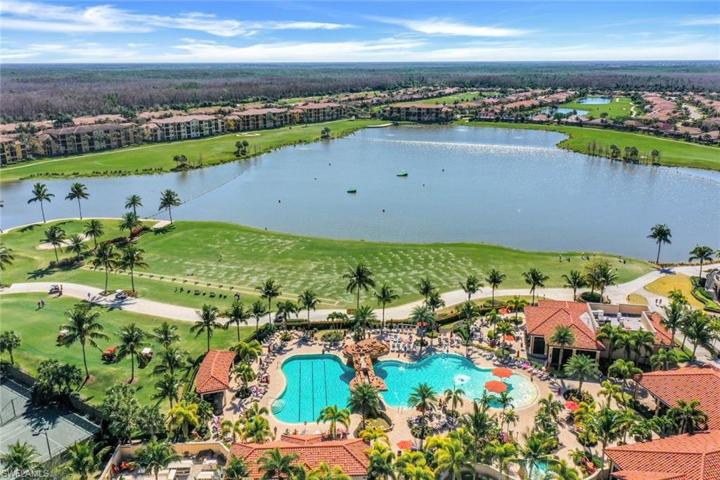 Pool with View of Community