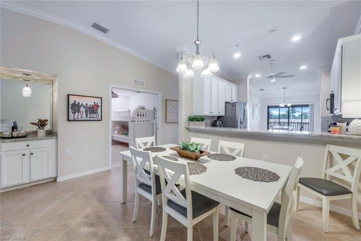 Dining Area in Front of the Kitchen
