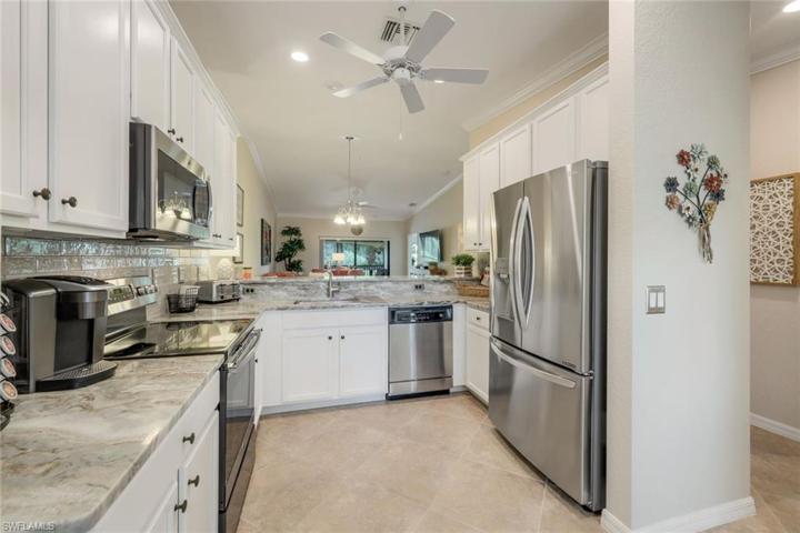 Large Kitchen with Stainless Appliances