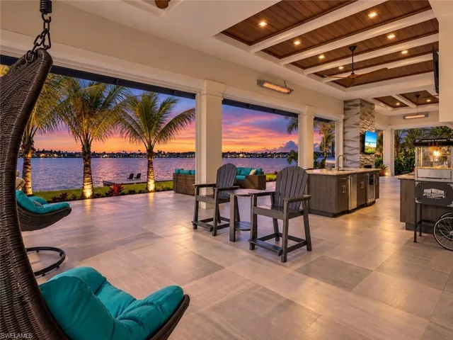 Enjoy nearly 1900 square feet of outdoor covered living space.