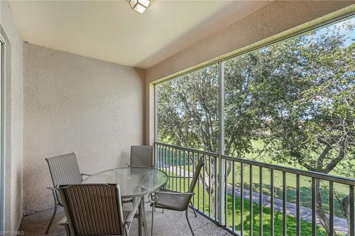 Balcony with a sunroom