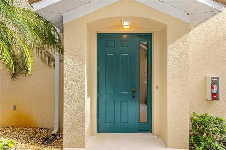 View of property entrance