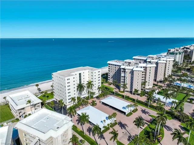 Jamaica Towers with carports.