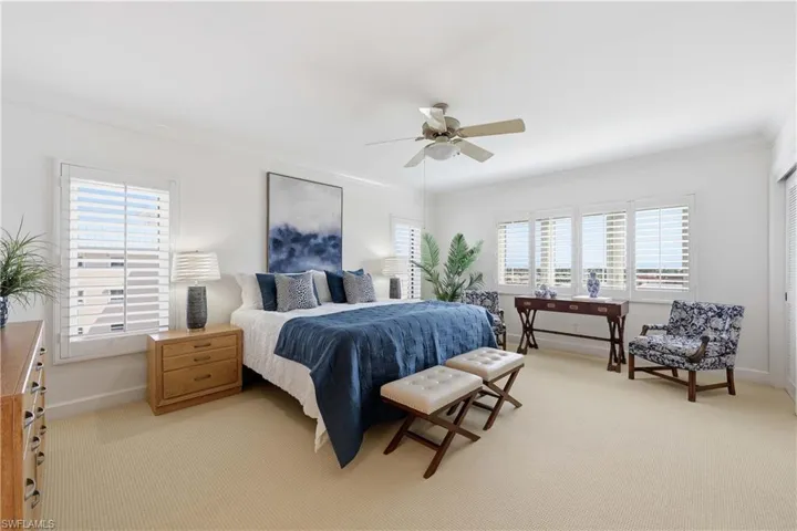 Primary Bedroom with sitting area