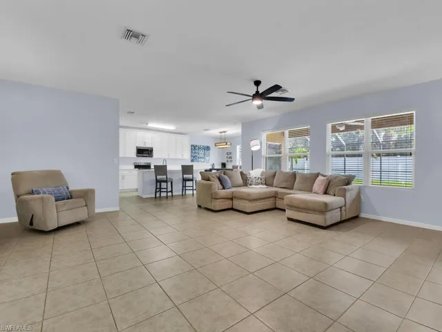 Spacious family room