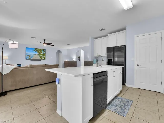 Look at all of the cabinet & counter space!