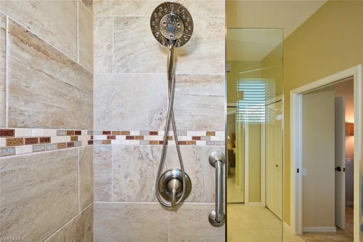 Bathroom featuring tile patterned flooring