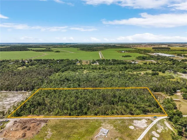 4.94 Acres on F Road, six miles south of LaBelle