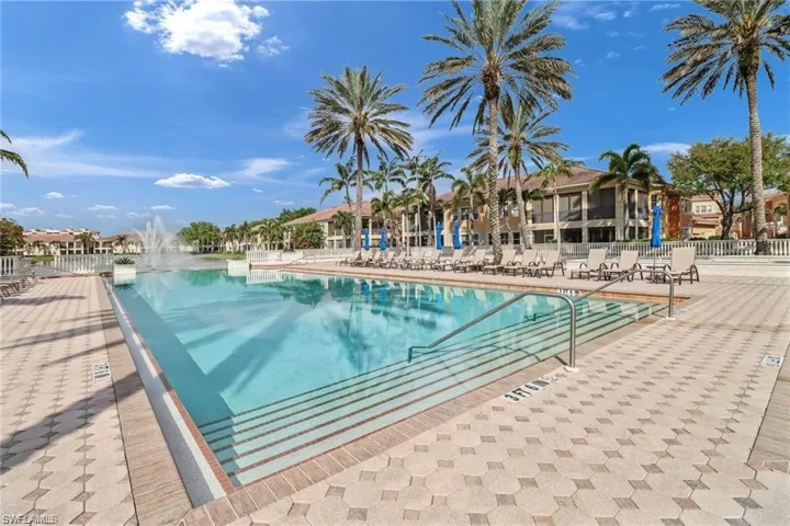 View of pool