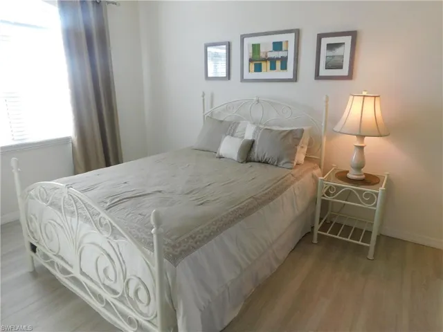 Bedroom featuring light hardwood / wood-style flooring