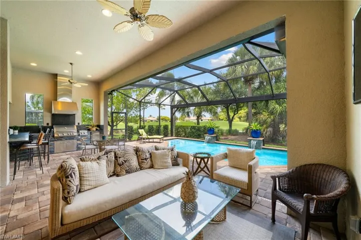 Rear lanai area
