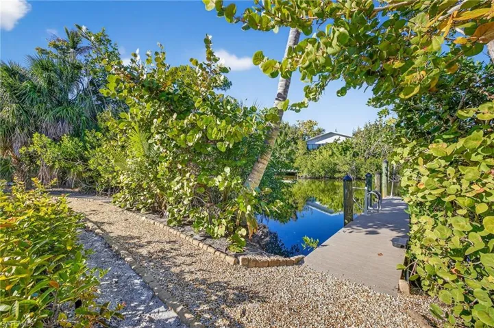 Dock featuring a water view