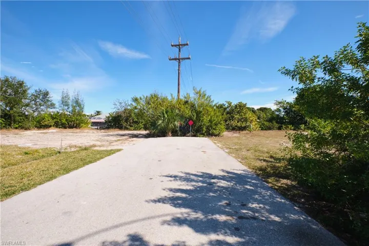 View of asphalt road