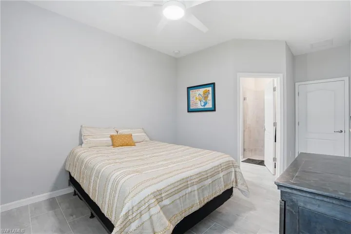 Bedroom 3 with ensuite bathroom
