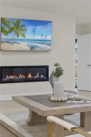 Room details with hardwood / wood-style floors