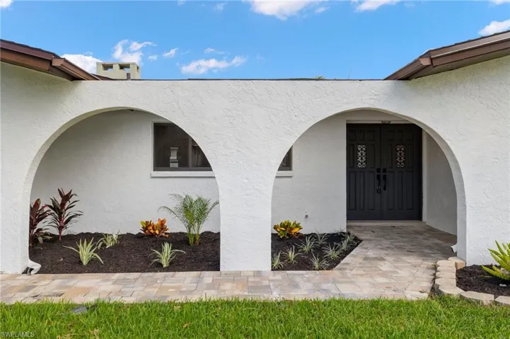 View of entrance to property