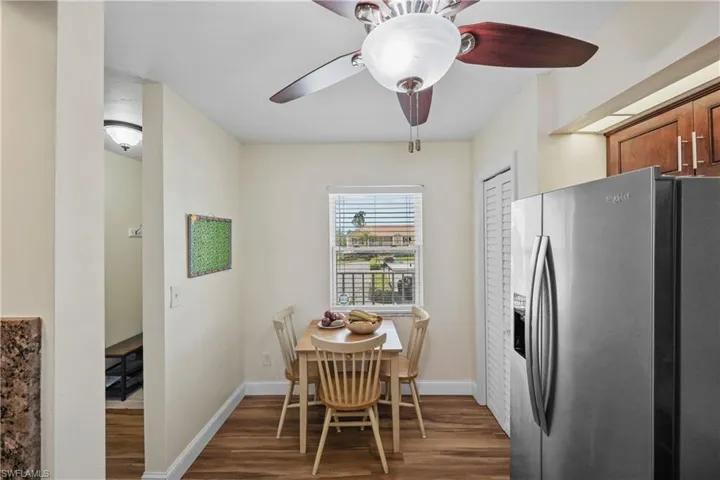 Kitchen eat in area