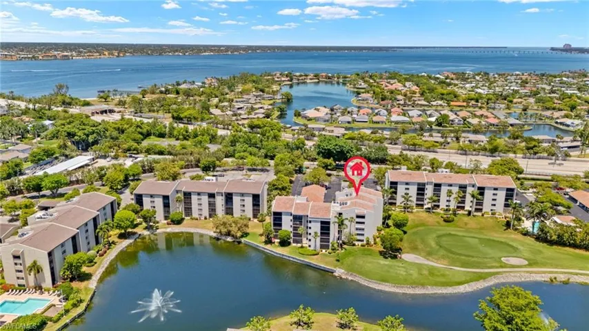 Northern view towards Downtown Ft Myers River District~