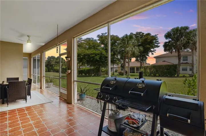 View of Screened Lanai