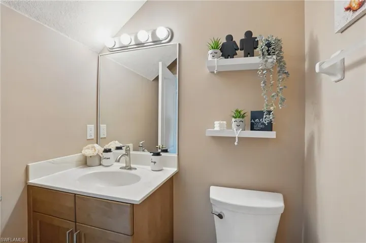 1st floor half bath