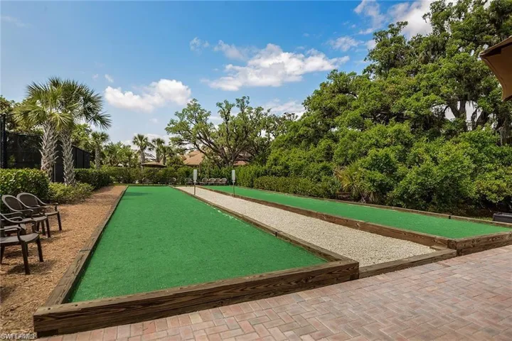 Bocce courts