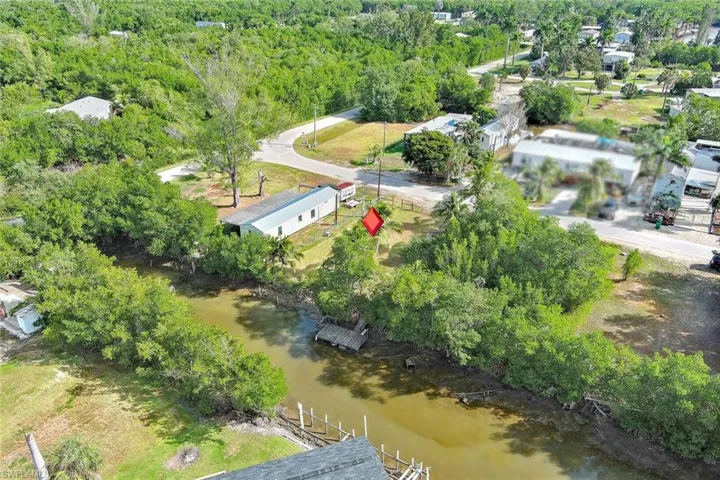 Aerial overview of property's location