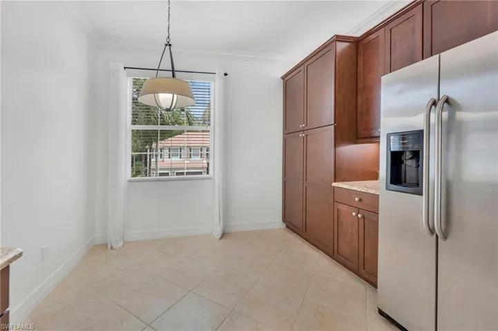 Eat in  kitchen with a pantry.