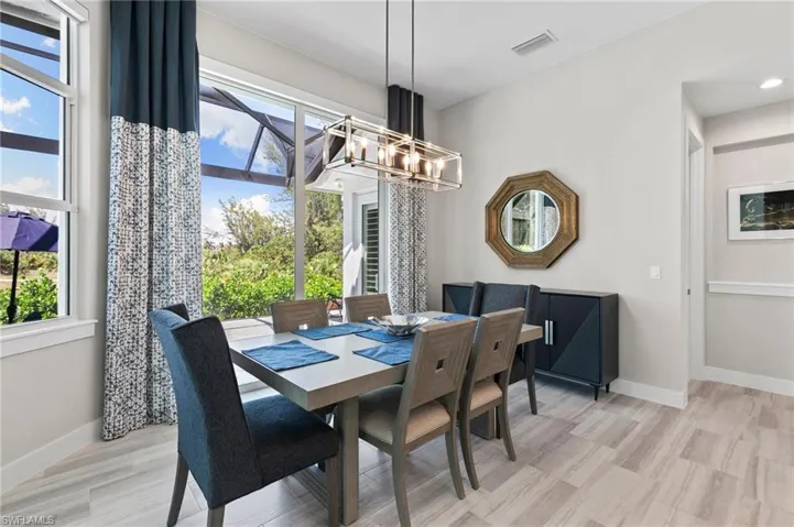 Dining area