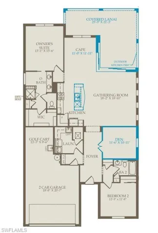 Floorplan with structurals