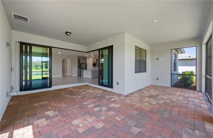 Extended covered lanai - screened in