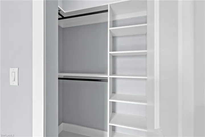 View of closet
