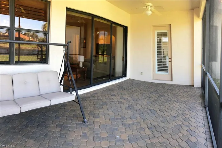 Pavered Screened Lanai