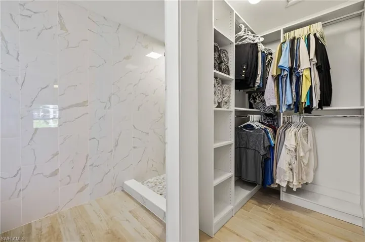 Primary Bathroom with Walk in Closet