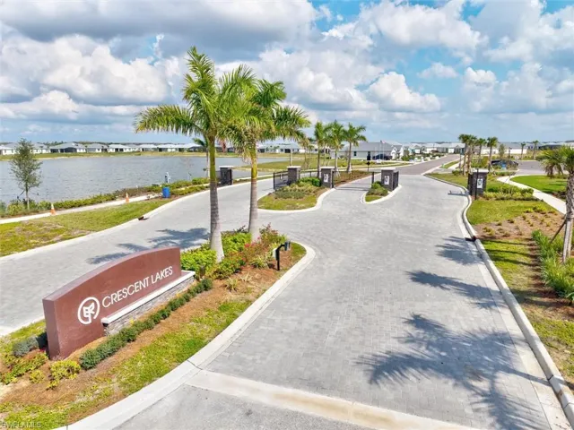 View of community with a residential view and a water view