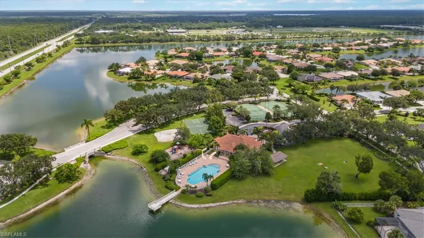 residences and lakes