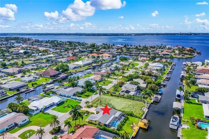 A hop, skip and jump and you're out in the open water of the Caloosahatchee River to the gulf and beaches