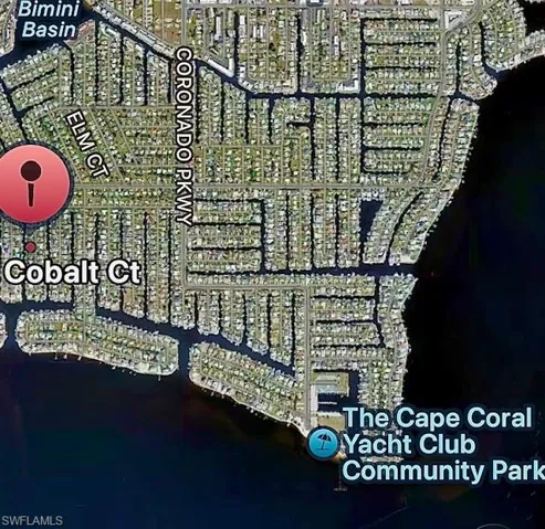 Notice how close to the Yacht cub beach, new community center coming and downtown cape coral with shops, restaurants.